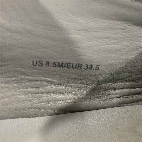 Vince Pewter Color Grey Grain Leather Slip On Sneakers Shoes Women's 8.5 M - Picture 11 of 12